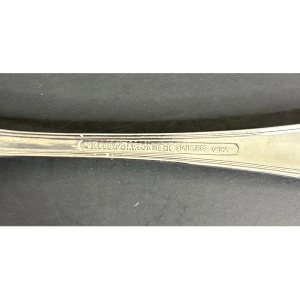 Reed & Barton Canter Place  Hostess Serving Set 7 Pc Stainless Steel Flatware